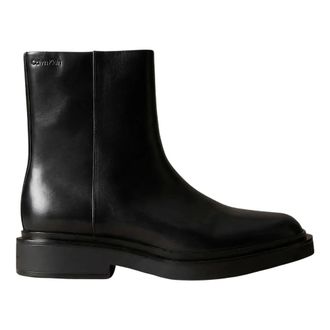 Calvin Klein SQ Rubber Zip Boot Lth - - Shoes - Uomo - Nero - 45 EU