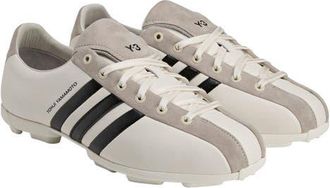 Yohji Yamamoto Gender Inclusive Y-3 Field Sneaker in White/Black/Light Brown at Nordstrom, Size 11.5 Womens