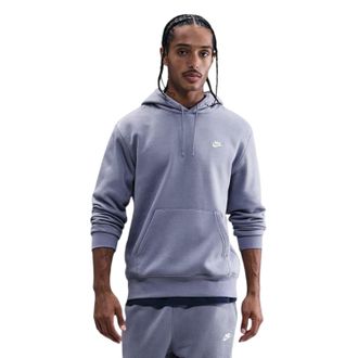 Nike Heren Club Fleece Pullover Hoodie (Indigo)