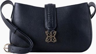 Lakeland Leather Womens Dalston Womens Crossbody Bag - Black - Size: ONE size