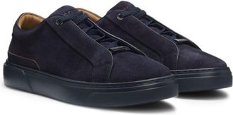 BOSS Gary trainers in suede