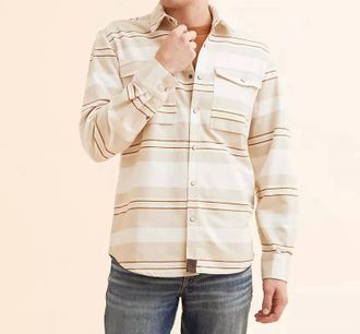 Dakota Grizzly Mens Shane Shirt In Sand