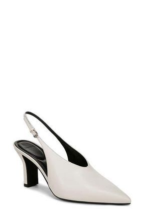 Vince Devi Slingback Pointed Toe Pump in Milk at Nordstrom Rack, Size 7.5