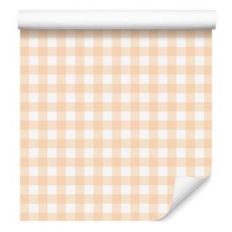 OEM Carta Da Parati In Tessuto Con Motivo Crema, Colore Crema Per Soggiorno E Camera Da Letto 50x1000 Cm