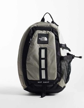 The North Face Hot Shot borsa a tracolla grigia-Grigio