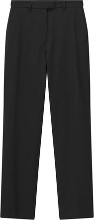 Tiger Of Sweden Straight Broeken - Dames - Straight fit broeken - Zwart - XL - Wol - Broeken