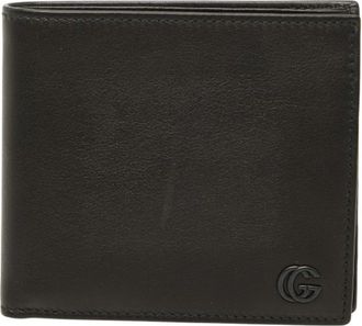 Gucci Black Leather Wallet (Bi-Fold) (Pre-Owned)