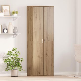 Berkfield Home Highboard Artisan Oak 60x35x180 cm Engineered Wood in Brown | Size: 60 x 35 x 180 cm