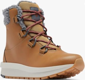 Columbia Womens Columbia Moritza Brown Leather Waterproof Boots RHS7489