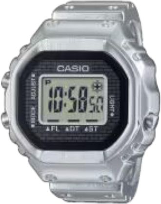Casio 50th Anniversary Ring Watch Silver CRW-001-1