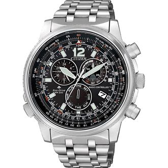 Citizen Mens Silver Watch CB5860-86E Stainless Steel - One Size