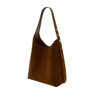 Tory Burch Womens Romy Shoulder Bag Brown Lambskin