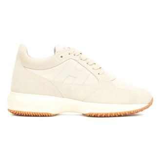 Hogan Sneakers, female, White, Size: 8 1/2 US Interactive Bimateriale