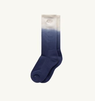 Autry DIP-DYE SOCKS IN BLUE COTTON TERRY
