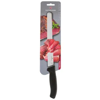 Victorinox by Swiss Army V 6 82 Swiss Classic Cuchillo Para Jam&oacute;n Negro 25 Cm