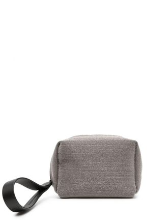 Brunello Cucinelli Clutch Precious Monili con decorazione di perline - Grigio