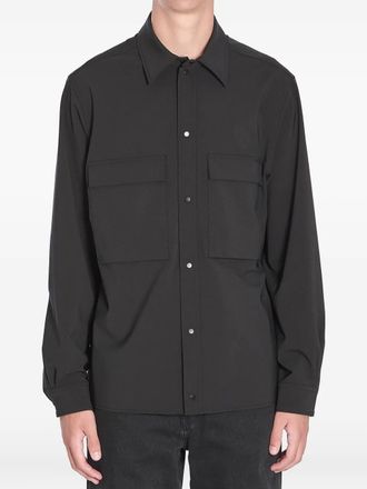 Moncler T-shirt met opgestikte zak - Zwart