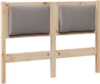 vidaXL Cabecero Otro Marr&oacute;n 120 Cm Madera Maciza De Pino Vidaxl