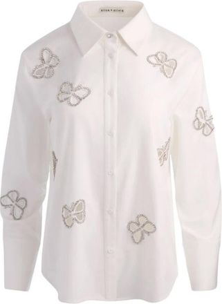 Alice & Olivia Donna, Camicette, Bianco, XS, new