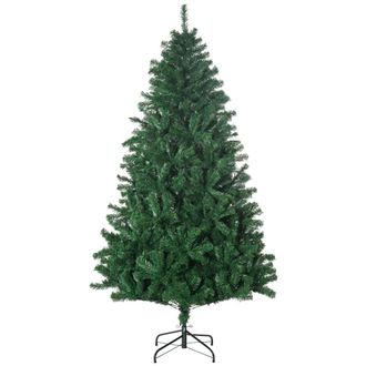 HOMCOM &Aacute;rbol de navidad &oslash;120x180 cm verde