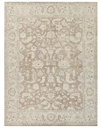 Exquisite Rugs Tuscany Hand-Loomed New Zealand Wool and Bamboo Silk Rug