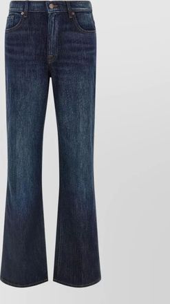 7 For All Mankind straight-leg denim jeans