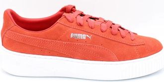 Puma Suede Platform Sneakers - Dames - Sneakers - Rood - 37 EU - Su&egrave;de - Schoenen