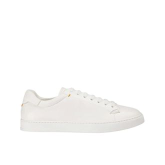 Doucal's Sneakers, male, White, Size: 11 1/2 US Sneakers 100% Pelle