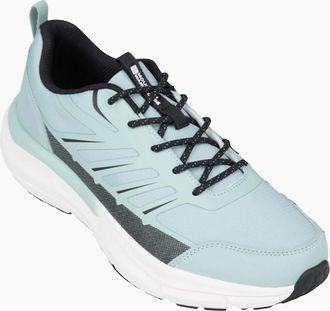 Mountain Warehouse Womens Mountain Warehouse Womens/Ladies Switch Everyday Trainers - Blue/Green - Size: 4