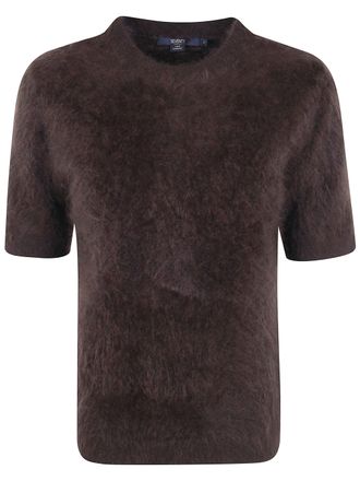 Seventy Sweater Short Sleeves Cashmere Short Sleeves Round Neck
