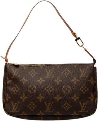 Louis Vuitton Pochette Accessoires Pre-owned - - Pre-owned - Donna - Marrone - ONE SIZE