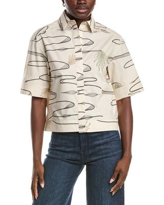 Max Mara Jenni Print Top