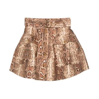 Zimmermann Skirts - female - Zimmermann - Short Skirts - Brown - XS - Skirts