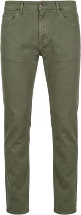 Pantaloni Torino Jazz Jeans - Heren - Straight fit broeken - Groen - W33 - Katoen - Broeken