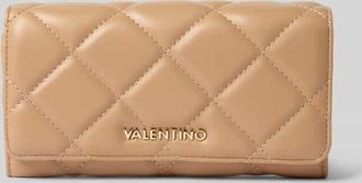 Valentino Handbags Portemonnaie mit Label-Detail Modell OCARINA in Beige, Größe 1
