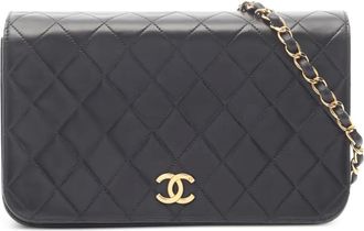 Chanel Borsa a spalla matelass&eacute; con catena 1997-1999 - Nero