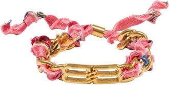 Balenciaga Bb Icon Ribbon Bracelet - Dames - Armbanden - Geel - S - Accessoires