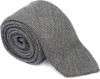 Hackett of London Grey Wool Tie