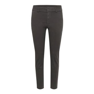 Kaffe KAmette Broek - Dames - Broeken - Zwart - Maat: XS Katoen