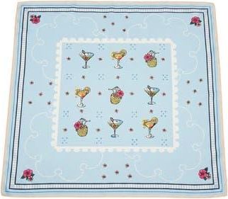 Nicole Miller Cocktail Satin Scarf in Light Blue at Nordstrom Rack