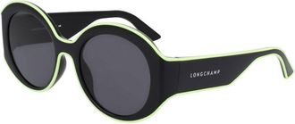 Longchamp LO758S 001 Womens Sunglasses Black Size 53