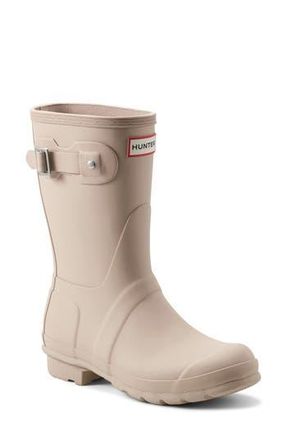 Hunter Original Short Waterproof Rain Boot in Scots Bark at Nordstrom Rack, Size 11