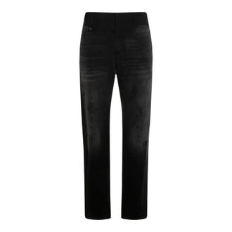 Maison Margiela Straight Jeans, female, Black, Size: W27 Pants 5 Pockets