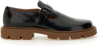 Maison Margiela Schoenen, Heren, Zwart, 40 EU, Leer, Mary Jane Platform Schoenen