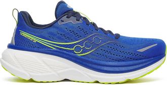 Saucony Mens Hurricane 25 Running Shoe In Lapis/citron