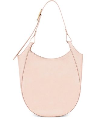 Longchamp large Le Foulonn&eacute; shoulder bag - Pink