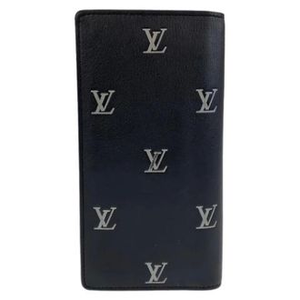 Louis Vuitton unisex, Pre-owned, Zwart, Maat: ONE Size Leer