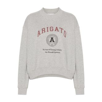 Axel Arigato Arigato University Sweatshirt - Dames - Sweatshirts - Grijs - M - Katoen - Hoodies & sweatvesten