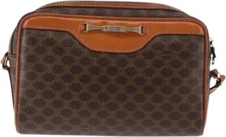 Celine Pre-owned Canvas Cross Body Tas - Dames - Vintage Schoudertas - Bruin - ONE Size - Vintage