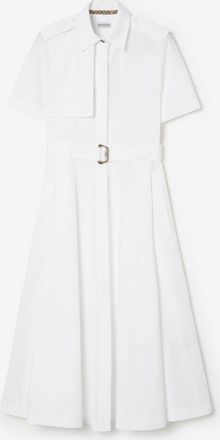 Burberry Cotton Poplin Shirt Dress